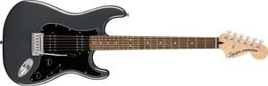 Fender Squier Affinity Series Stratocaster Charcoal Frost Metallic HSS Pack